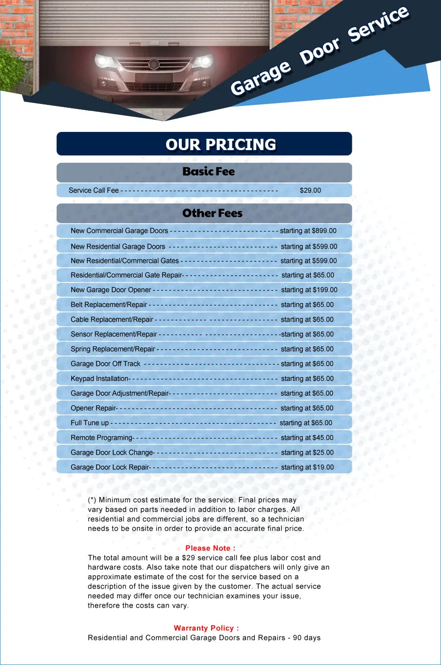 United Garage Door Santa Monica, CA 310-735-0177