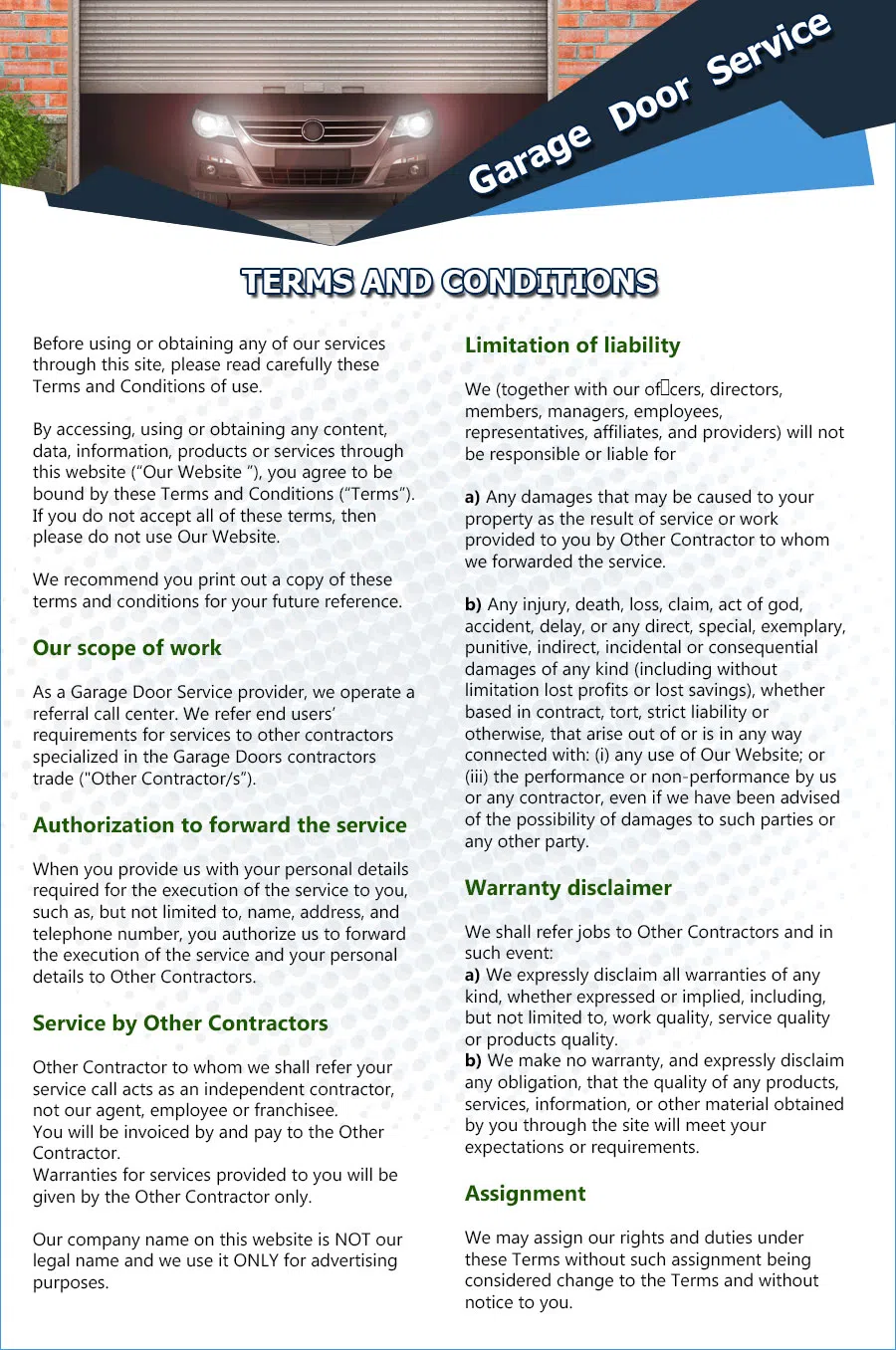 United Garage Door Santa Monica, CA 310-735-0177